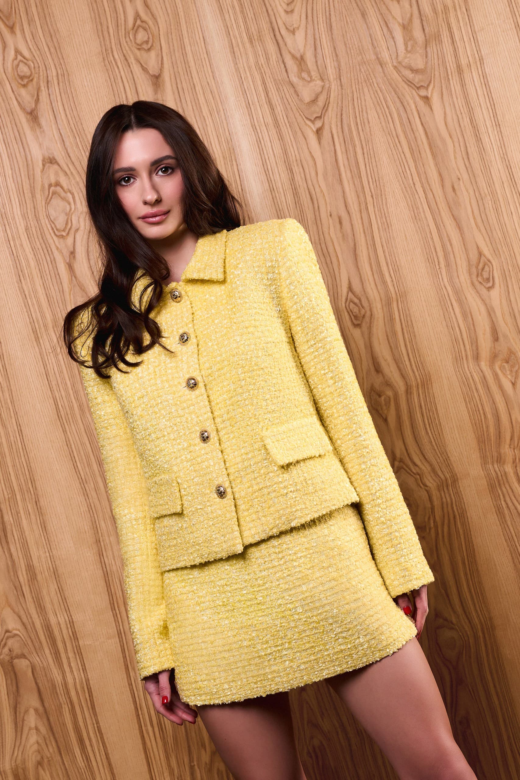 Жакет Tweed Yellow